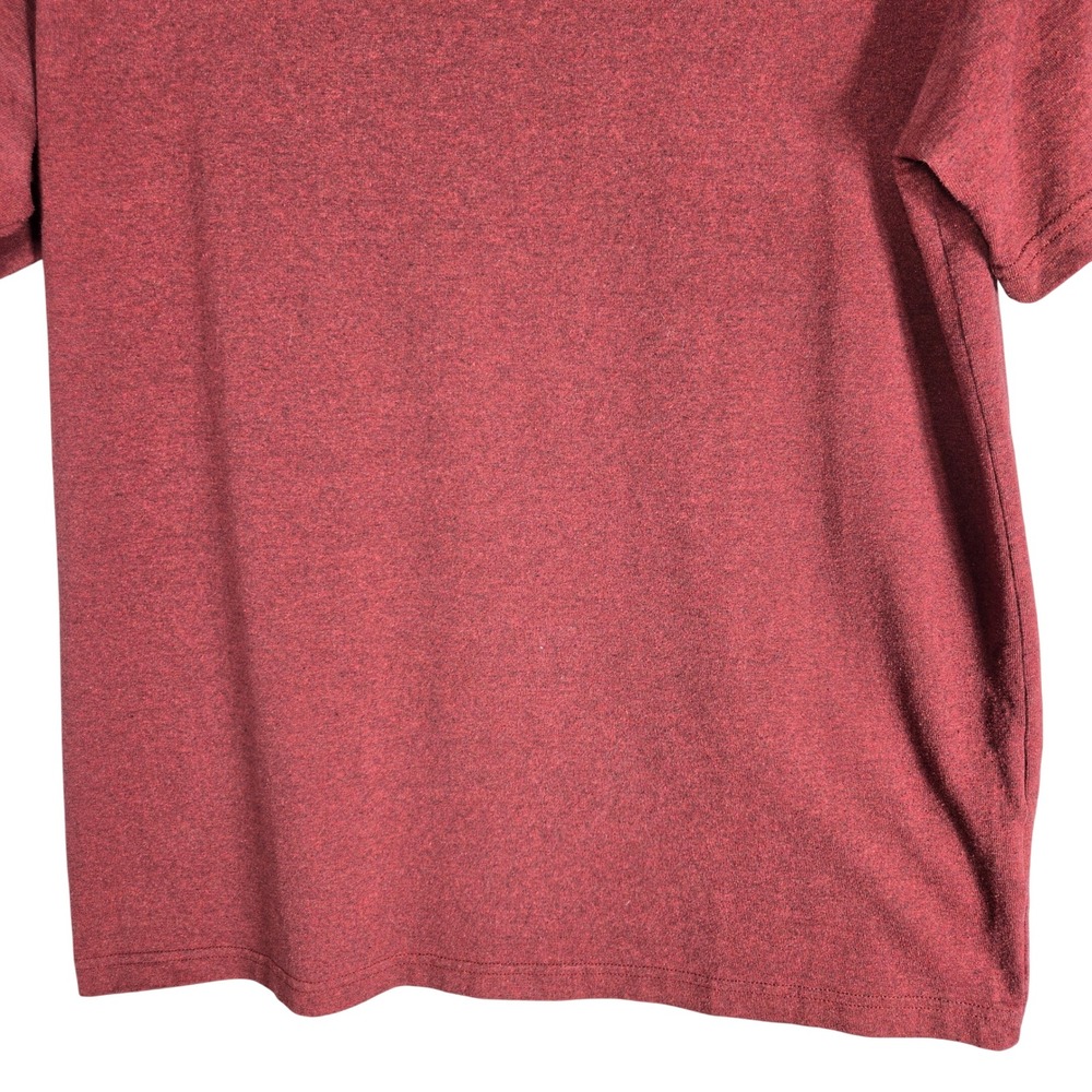 Patagonia Fly Fishing T-Shirt Men Medium Burgundy Responsibili-Tee Trout Graphic - Picture 7 of 12